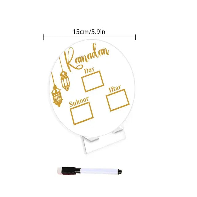 Reusable Acrylic Ramadan Calendar