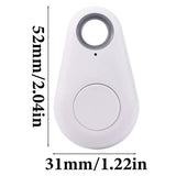 Mini GPS Locator Antilost Alarm Wallet Keychain Smart Tag Bluetooth-Compatible Tracer Keychain Dog Pet Child Tracker Key Finder