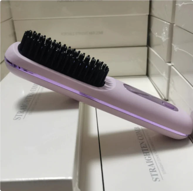 PortaStyle 2-in-1 Hair Comb: Style Anywhere