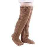 Over Knee High Fuzzy Long Socks