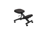 Black Fabric Ergonomic Kneeling Stool