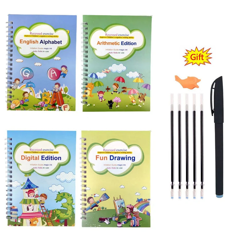 Magic Practice Copybook Set: The Ultimate Writing Companion for Kids