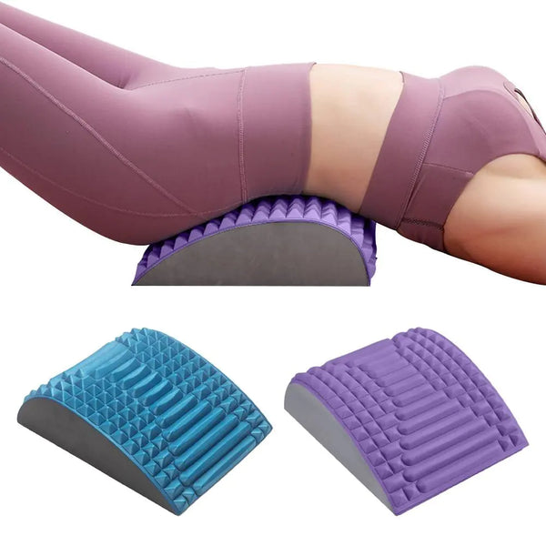 Back Stretcher Pillow Neck & Lumbar Massager: Relief Anytime, Anywhere