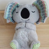 Sound Machine Soothe 'n Snuggle Otter Portable Plush Baby Toy with Sensory Details Music Lights & Rhythmic Breathing Motion