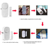 WIRELESS Home Window Door Burglar Security ALARM System Magnetic Sensor