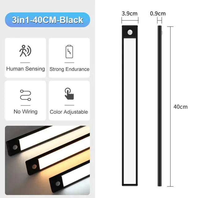 Auto-Sensing LED Cabinet Lights