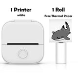 Portable Mini Wireless Thermal Pocket Printer: Print On-the-Go