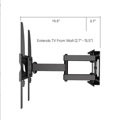 Full Motion, Crafted Steel, TV Mount