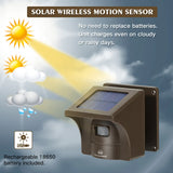 Long Range Solar Driveway Sensor