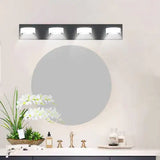 LED Modern Black 4 Light Vanity Light Fixture Mirror Bathroom Wall Light Unavailable Platforms- Temu