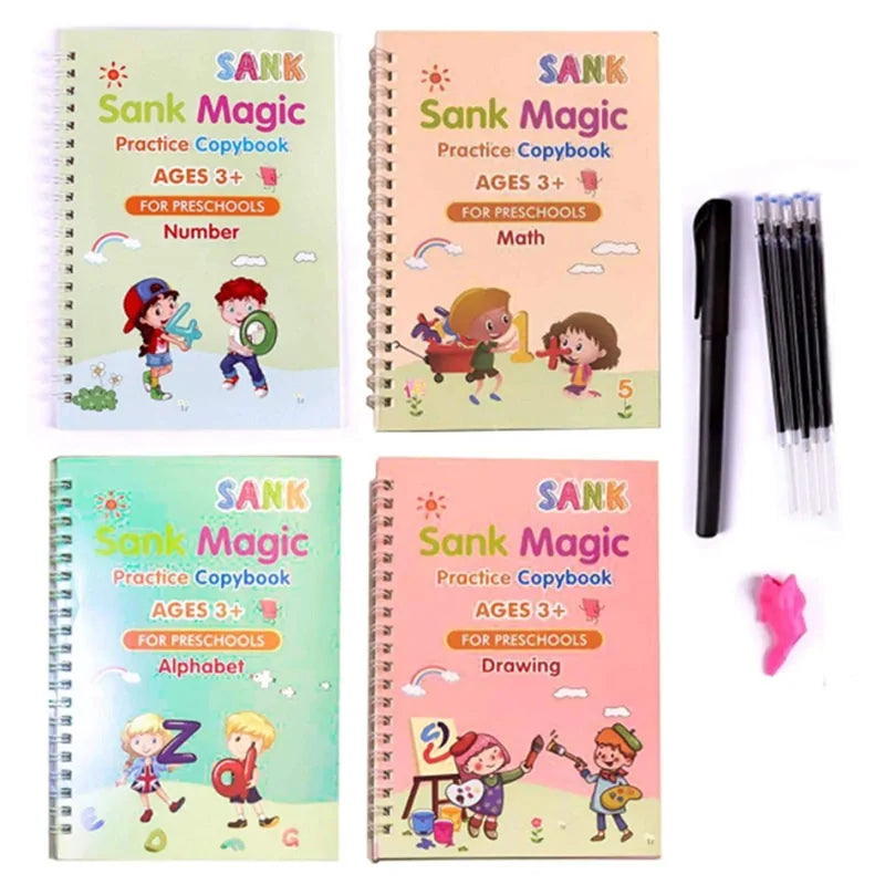 Magic Practice Copybook Set: The Ultimate Writing Companion for Kids