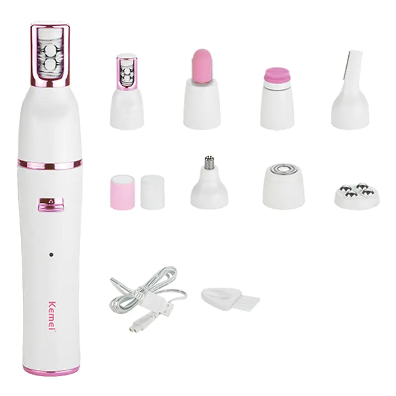 iBelieve 7in1 Women Epilator Electric Facial Hair Remover