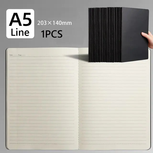 A4/A5/B5 Blank Grid Line Sketchbook