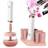 Makeup Brush Cleaner and Dryer Automatic Clean Make Up Brushes Washing Machine 10 Seconds Silicone Make Up Brush Cleaning Tool