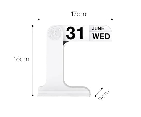 Modern Page Flip Desk Calendar